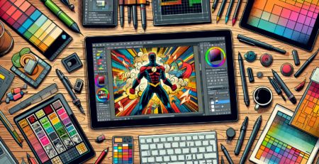 making a comic book in photoshop